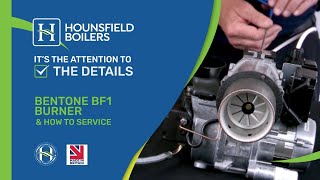 ✅ Bentone BF1 Burner amp How to Service  HOUNSFIELD BOILERS LTD [upl. by Jacoby]