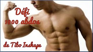 DÉFI 1000 ABDOS de Tibo Inshape  by SelfMadeTraining [upl. by Elconin419]