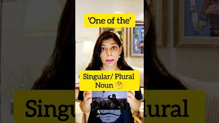 Learn the Correct Use of One of the in English Sentencesquot shorts englishlanguage [upl. by Ailatan]