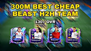 300M🤯 CHEAP BEAST H2H TEAM IN FIFA MOBILE 23 fifamobile fifamobile23 [upl. by Koziara]