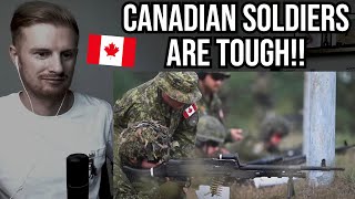 Reaction To The Canadian Army Infantry Soldier [upl. by Arden856]