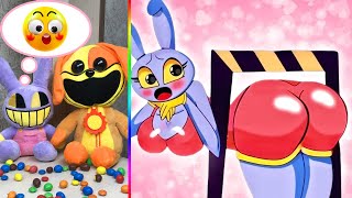 RAGATHA x DogDay  JAX react to The Amazing Digital Circus  Poppy Playtime 3  Meme Animation 113 [upl. by Jaymee]