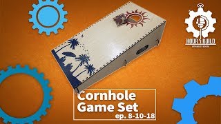 1 Hr Build  Laser Cut Corn Hole Set free project file [upl. by Isis]