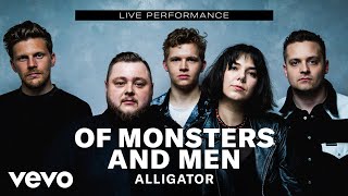 Of Monsters and Men  quotAlligatorquot Live Performance  Vevo [upl. by Nosna601]