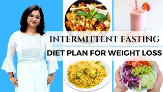 8 Hour Eating 16 Hour Fasting Diet  Intermittent Fasting Weight Loss Diet Plan for Beginners [upl. by Noivad735]