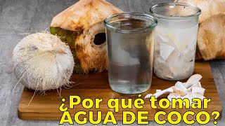 9 beneficios del agua de coco cómo preprarla y peligros [upl. by Iggie]