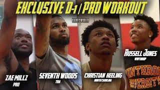 Seventh Woods Exclusive Workout Ft Christian Keeling Russell Jones amp Zae Mills W Trainer Rob Rose [upl. by Nimrahc]