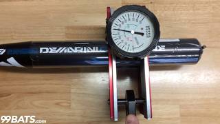 2019 DeMarini CF Insane 9 Fastpitch Bat  Compression Test  99BATScom [upl. by Bick]