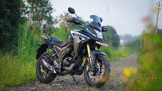 Honda CB200X BS6 OBD2 Model Malayalam Review [upl. by Jenesia]