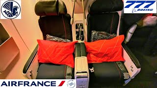 AIR FRANCE PREMIUM ECONOMY FLIGHT REVIEW  BOEING B777300  MEXICO CITY MEX  PARIS CDG [upl. by Tuneberg]