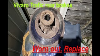 Vauxhall or Renault rear brakes part 2 [upl. by Jonette]