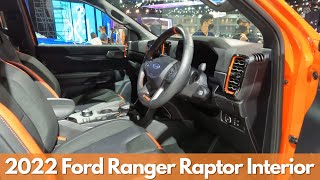 2022 Ford Ranger Raptor  2022 Ford Ranger Raptor Interior [upl. by Chubb]