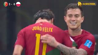 Portugal vs Poland 3 1 All Goals Highlights 2024 [upl. by Ysor757]