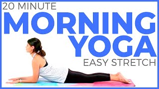 20 minute Yoga Stretch for Stiff Hips amp Tired Legs [upl. by Essy]