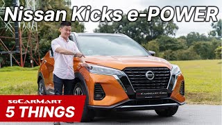 5 electrifying facts about the 2020 Nissan Kicks ePOWER  sgCarMart Reviews [upl. by Deadman459]