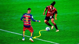 Ronaldinho showed Neymar how THE BEST IN THE WORLD DOES [upl. by Ciro]