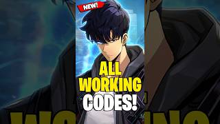 ALL WORKING CODES 🍁 NOVEMBER REDEEM FAST  sololevelingarise sololeveling redeemcode [upl. by Ahtanaram]