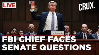 FBI Director Christopher Wray Testifies On Oversight Of FBI Before US Senate Judiciary Committee [upl. by Artcele]