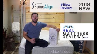 Spine Align Pillow Review  Pillow Reviews [upl. by Schwenk]