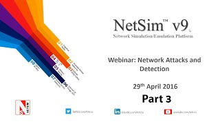 NetSimNetwork Simulator amp Emulator  MANET  Simulation of attacks detection algorithms Part 3 of 3 [upl. by Teodoor26]