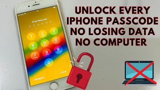 Unlock Every iPhone Passcode Without Losing Data  How to unlock iPhone passcode [upl. by Casper826]