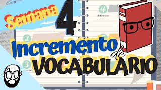 📚 SEMANA 4 DE INCREMENTO DE VOCABULARIO 💪 Preparación para la PRUEBA DE TRANSICIÓN CL [upl. by Treacy327]