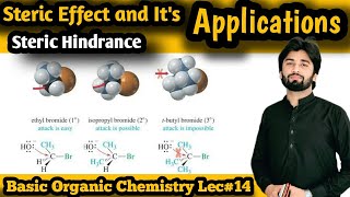 Steric Effect  Steric Hindrance  Applications of Steric Effect StericEffect StericHindrance [upl. by Carol-Jean]