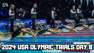 USA Swimming Olympic Trials Day 8 LIVE [upl. by Eninnaj885]