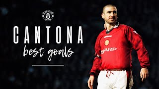 Eric Cantona Best Goals for Manchester United [upl. by Adnael]