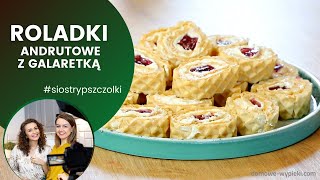 Deser na szybko czyli KOKOSOWA ROLADA WAFLOWA z galaretką ❤️👌 [upl. by Talley864]