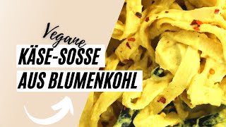 Vegane Käsesoße selber machen ohne Cashewkerne 🍝 [upl. by Anifled]