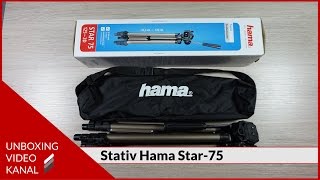 Hama Stativ Star75  Unboxing Planet [upl. by Lanae947]