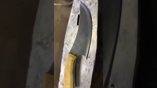 Crafting A Razor Edge Knife 🔪 From A Steel Cable [upl. by Hollenbeck]