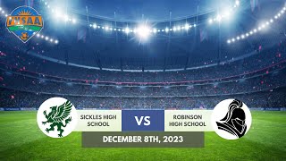 Full Match  Florida High School Sickles High School vs Robinson High School  12823 [upl. by Elam314]