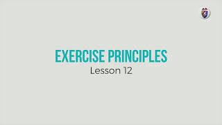 Excursice FITT principle lesson 12 [upl. by Dewain]