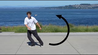 Salchow on Inline Skates Breakdown 1 [upl. by Durman826]