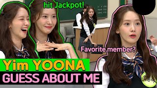 Favoirte member in SNSD The moment YOONA hit the jackpot wow thats interesting Girlsgeneration [upl. by Ezeerb]