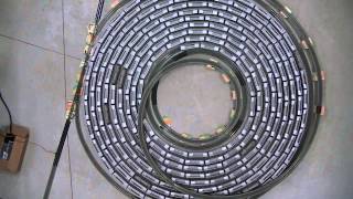 The Spiral with Ho Scale 8 Engines and 228 cars  Birds Eye view [upl. by Florry46]