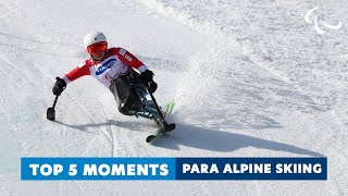 The Best of Para Alpine Skiing at Pyeongchang 2018 ⛷  Paralympic Games [upl. by Reece]