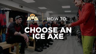 How to Choose an Ice Axe [upl. by Nyvets]