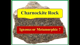 Charnockite Composition of Charnockite Rock [upl. by Helena]