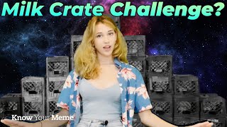 Whats Going on With the Milk Crate Challenge [upl. by Aniled616]