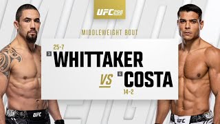 UFC 298 Robert Whittaker vs Paulo Costa Highlights [upl. by Varian]