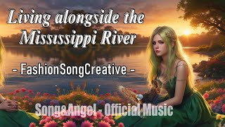 Living alongside Mississippi River V2 Official Music  2 Songs NO Ads Creative Dressbeautiful [upl. by Atterual658]