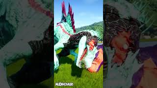 Wolverine Dracodentitan Red Spinosaurus Epic Battle of Jurassic Giants  Who Will Emerge [upl. by Mobley]