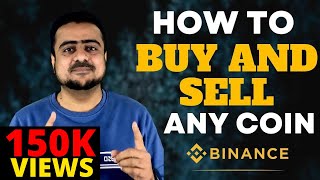 How To Buy and Sell Any Coin On Binance 2024  HindiUrdu [upl. by Ovid233]