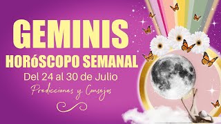 ⭐️GEMINIS EL CAMBIO MAS GRANDE ESTA A PUNTO DE LLEGAR Y NO LO VES👈👀HOROSCOPO SEMANAL AMOR Y MÁS [upl. by Dolphin]