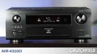 Denon Home Theater Receivers AVR2310CI AVR3310CI and AVR4310CI  Crutchfield Video [upl. by Giarg]