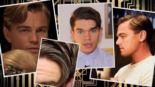 Leonardo DiCaprio  The Great Gatsby  Hair How To [upl. by Ahsinauq]