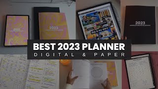 the best 2023 planner to organize your life  digital and paper [upl. by Ikik498]